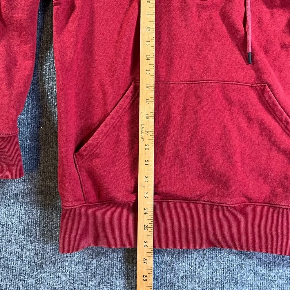 Oakley Hoodie Mens Large Red Quarter‎ Zip Custom Fit Raglan Sleeve Sweatshirt